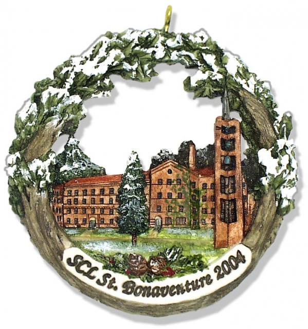 Olean, NY St. Bonaventure University AmeriScape Ornament