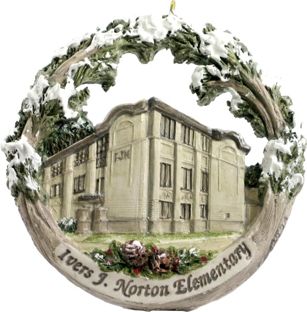 Olean, NY Norton Elementary School AmeriScape Ornament
