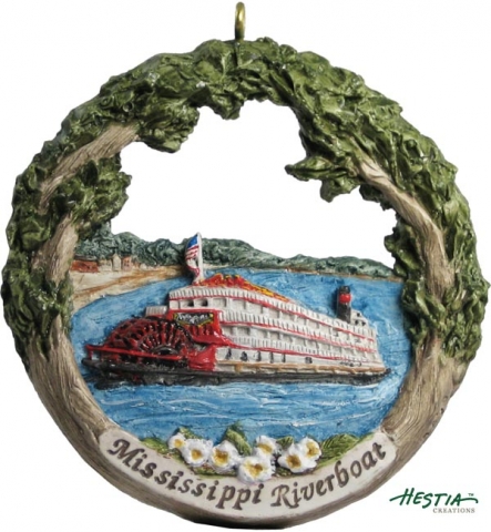 Cape Girardeau ornament #16 - Mississippi Riverboat