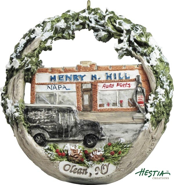 Olean, NY Henry H. Hill Inc. AmeriScape Ornament